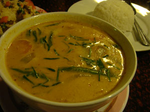 Ｔｈｅ Ｋｉｎｇ Ａｎｇｋｏｒ　ベジタブルココナッツカレー