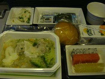 ANA機内食 帰りの機内食